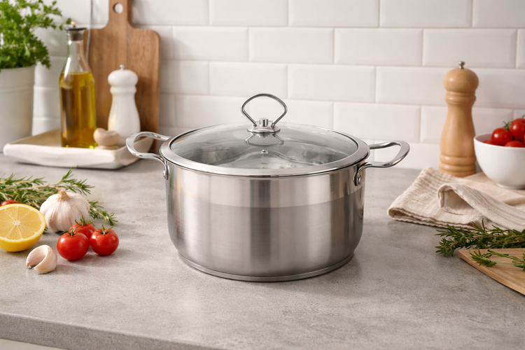 Cookware Pot with Lid 24cm 02-24