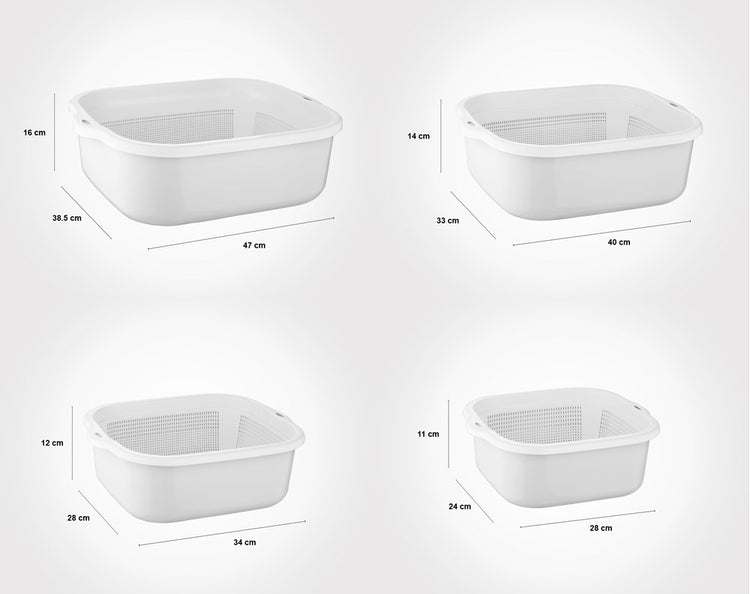 Nasim Colander & Basin 8pc Set 02635