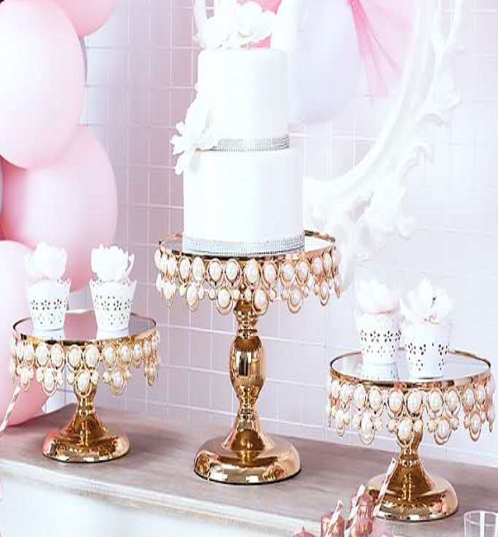 Pearly Cake Stand Large 0613-6