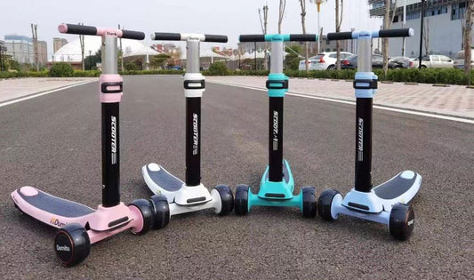 Kids' 3 Wheel Scooter | Adjustable Height & Smooth Ride | 103-103