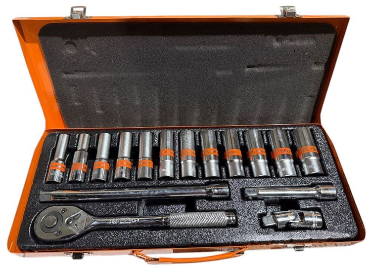 Socket Set 17pc