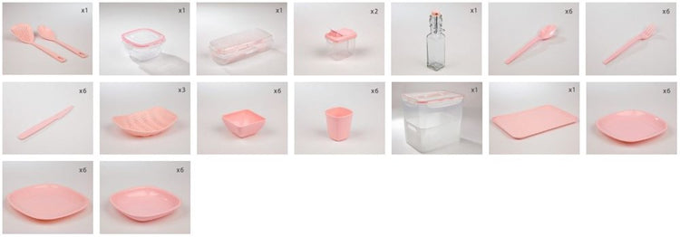 Picnic Set 60pc/6 People 10600