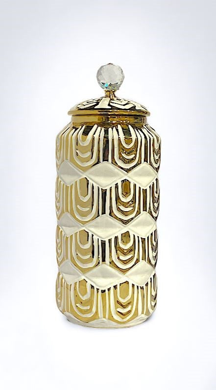 Tea Jar Decor 1078-1