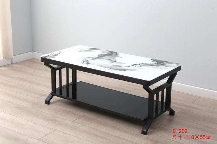 Coffee Table Black & White C-202