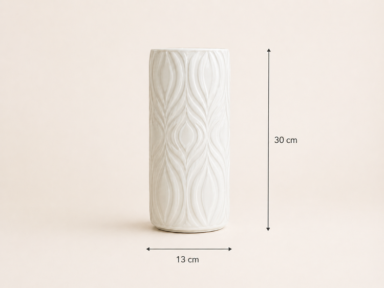 White Vase 1022-8/DD16051