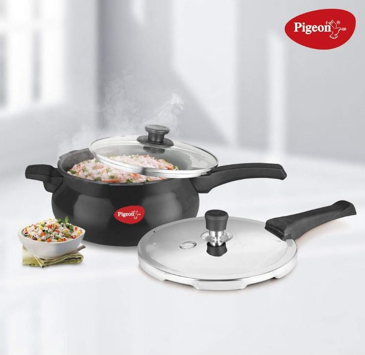 Pigeon Handi Pressure Cooker 5L 12640