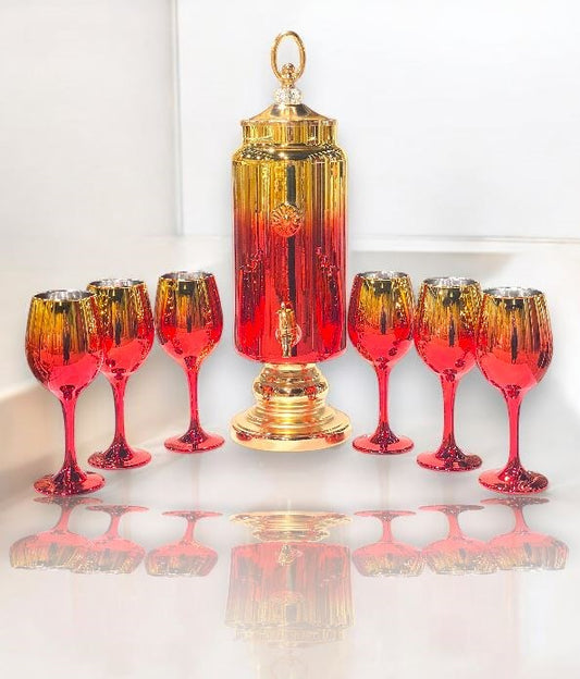 Dispenser and Cup 7pc 1345-1 6020