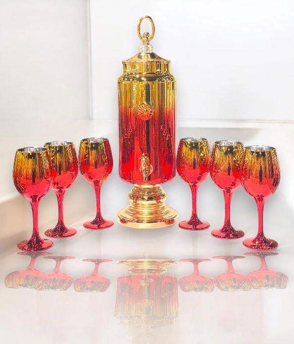 Dispenser and Cup 7pc 1345-1 6020