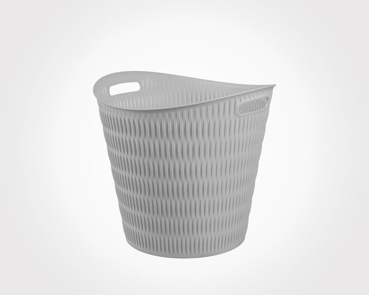 Round Bamboo Laundry Basket 140035