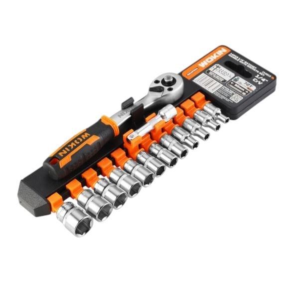 14PCS 1/4 DRIVE RATCHET HANDLE 154810