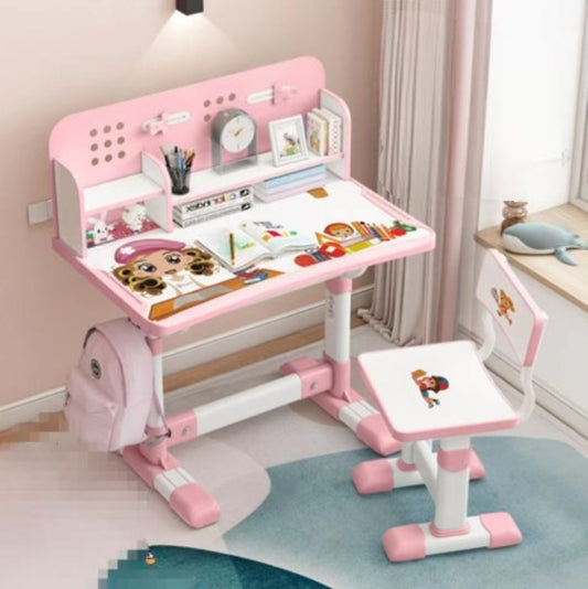 KIDS TABLE & CHAIR PINK 901