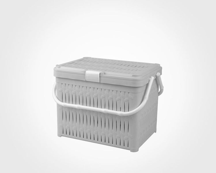 Small Picnic Basket With Lid 175635