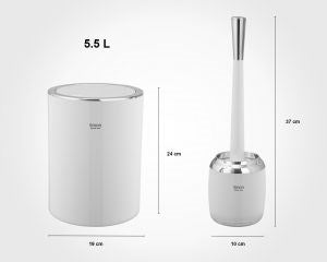 Round Bathroom 6pc 1764