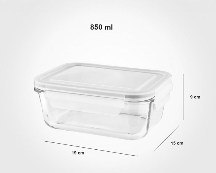 Glass Container 850mL 180235