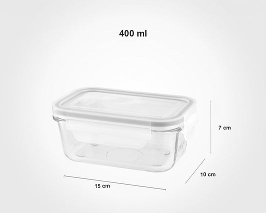 Glass Container 400mL 180435