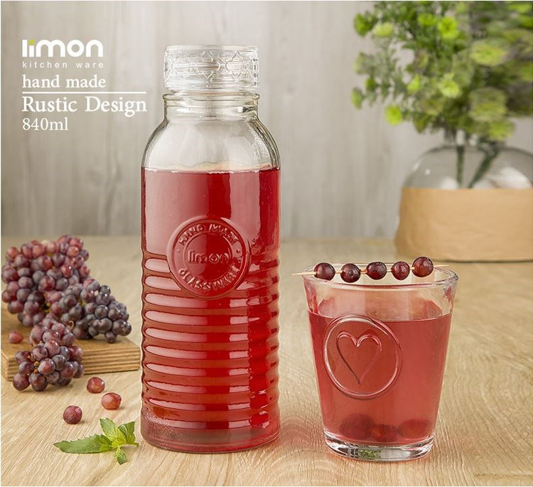 Small Rustic Design Bottle 840mL 1884