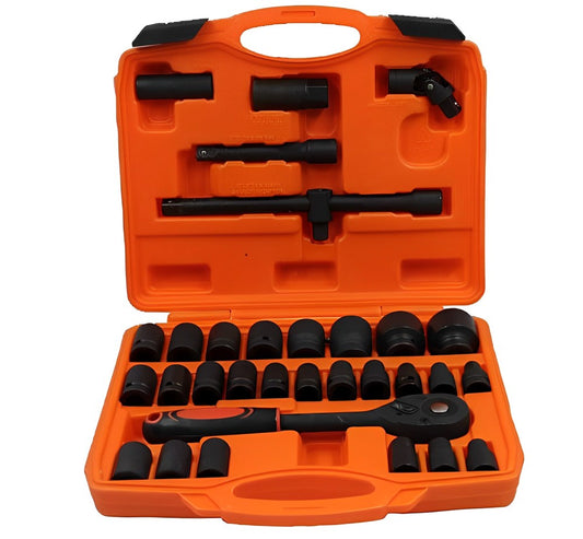 Black Impact Socket Set 32pc 1/2'' 19352-66