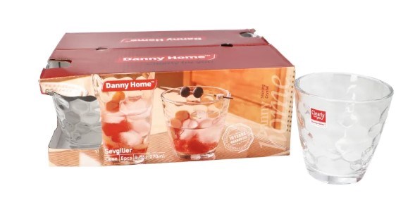 6Pcs Water Glass Set 1988-12