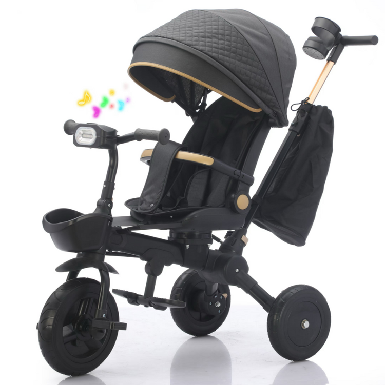 Kids Stroller 198 Black