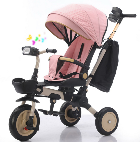 Kids Stroller 198 Pink