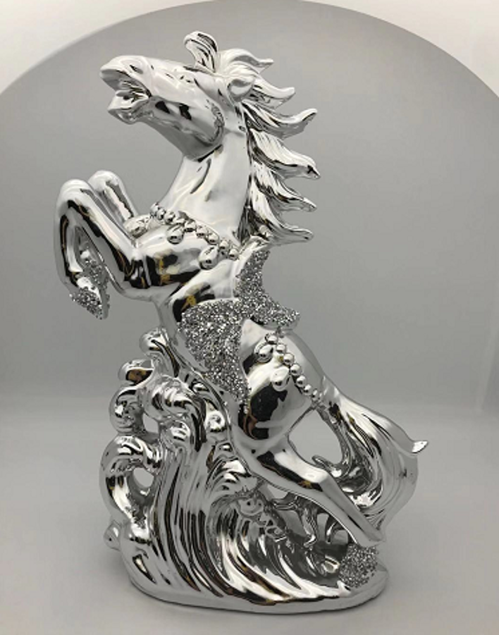 Silver/Gold Horse Figurine 1A134