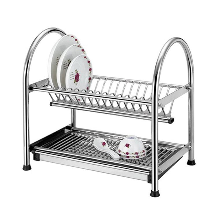 Dish Rack 2 Tier Stainless Steel 21960B