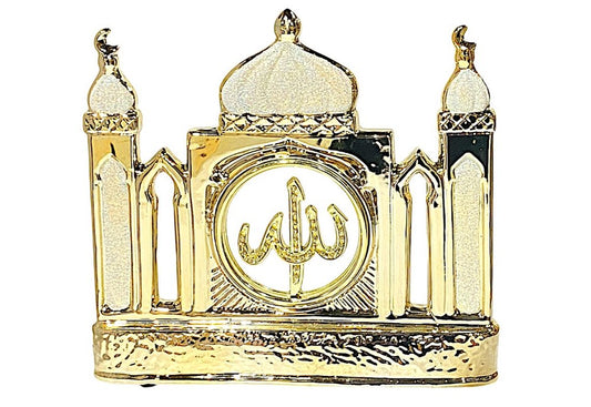 Silver and Gold Allah & Table Decor
