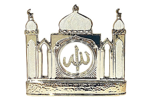 Silver and Gold Allah & Table Decor