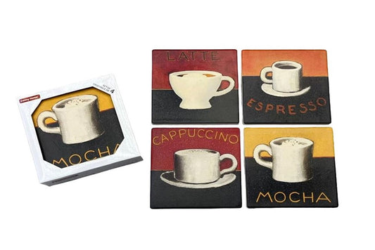 4pc Coaster Set