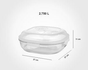 Glass Container 2.75L 202535