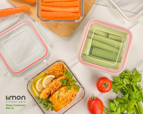 Glass Container 950mL 203435