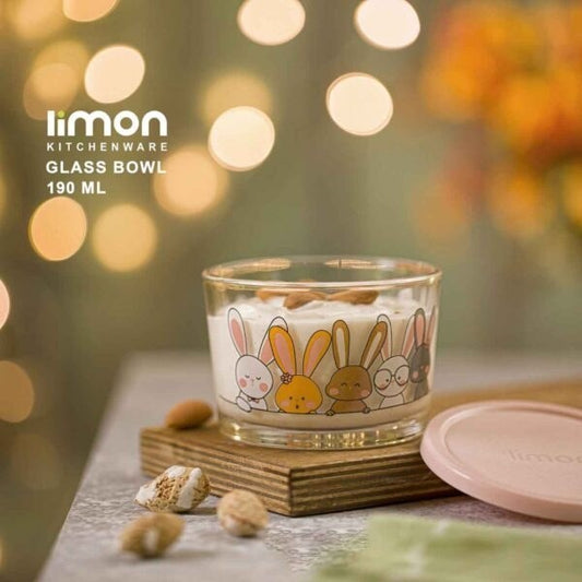 Glass Container With Lid 190mL 206835