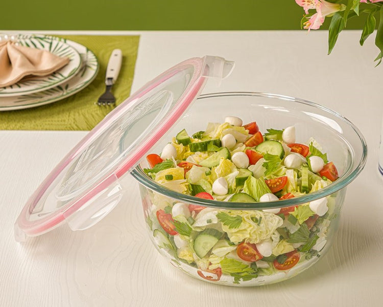 Glass Bowl With Lid 3L 207535