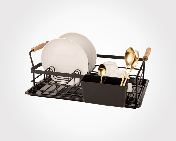 Black Dish Rack 1 Tier 208000