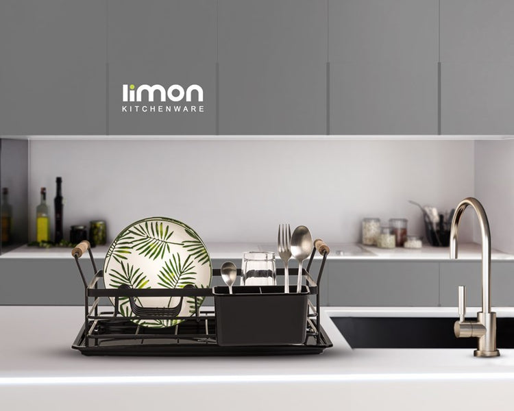 Black Dish Rack 1 Tier 208000