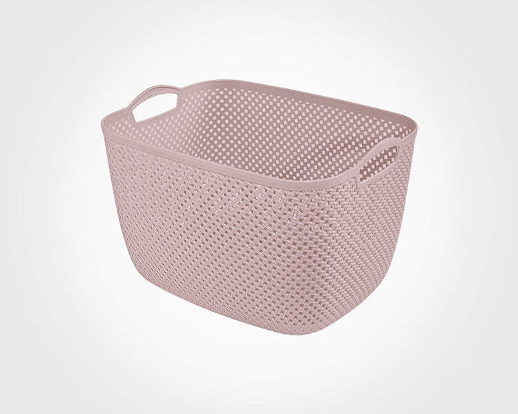 Knit Design Laundry Basket - L 213735