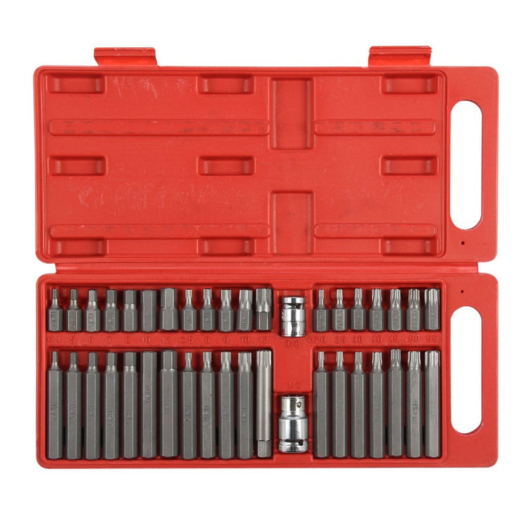Spline Torx Hex Bits 40pc H10 Series 25561