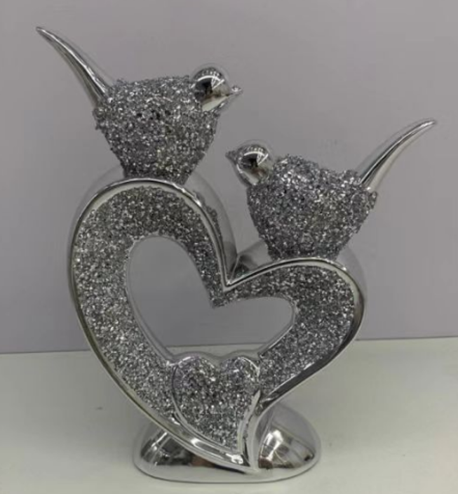 Birds on a Heart Decor 222-1