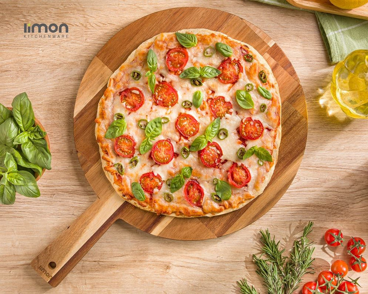 Wooden Round Serving Board 222959