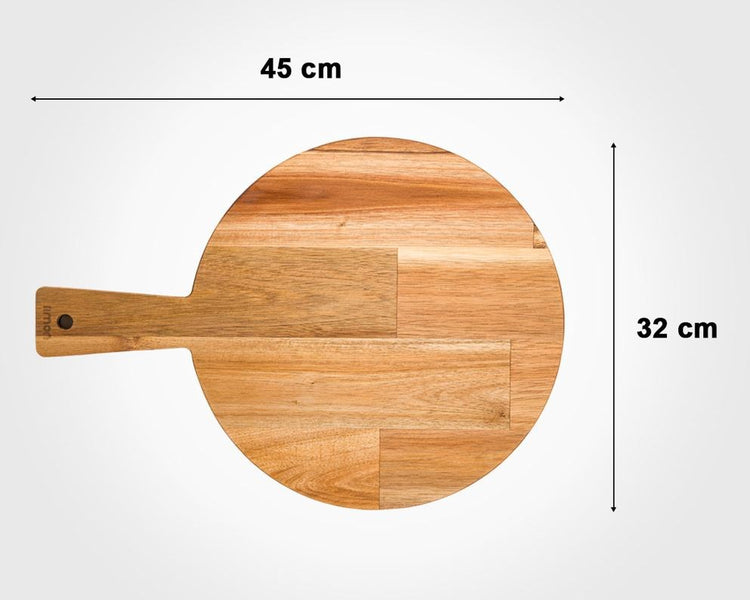 Wooden Round Serving Board 222959