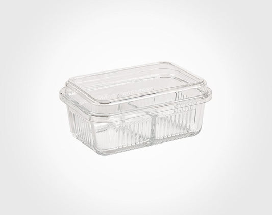 Divided Snack Tray With Lid 225600