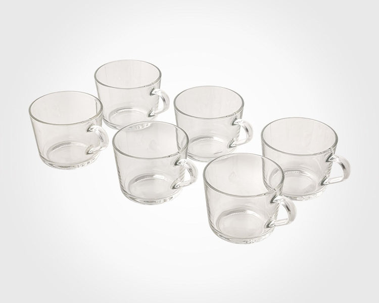 Glass Tea Cup 285cc - 6pc 228200