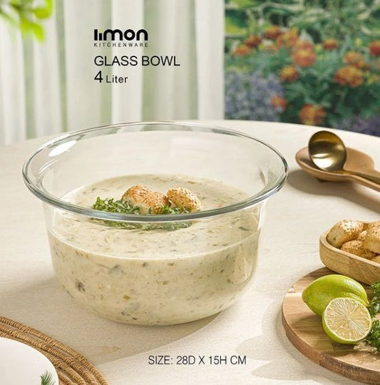 Glass Bowl 4L 229400