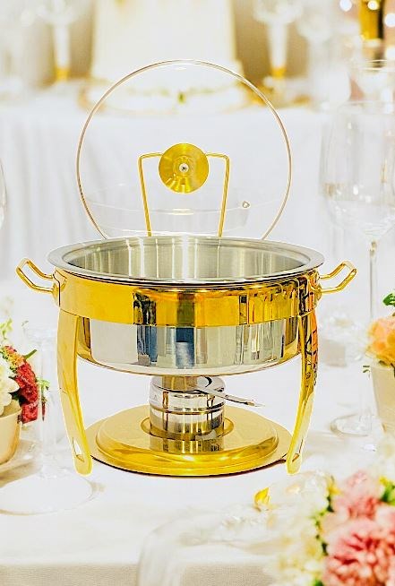 Chafing Dish Gold 8L