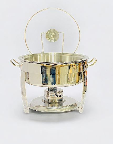 Chafing Dish Silver 5L 240402-9