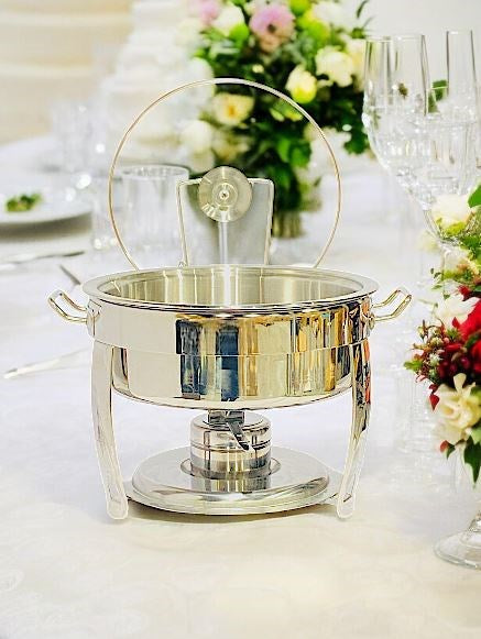 Chafing Dish Silver 5L 240402-9