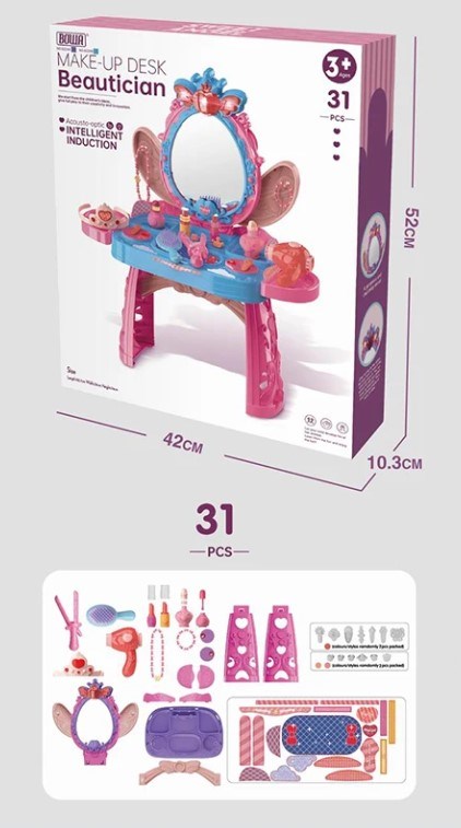 Beautician Make Up Desk 31pc 2405-25-23