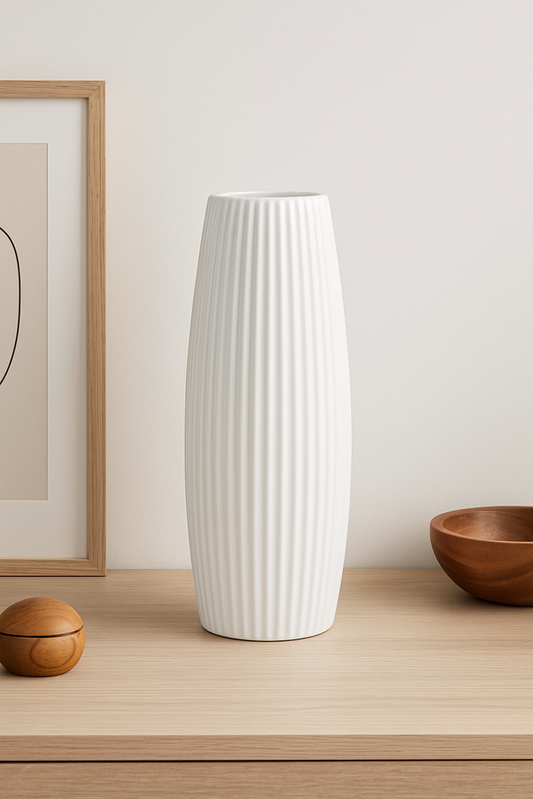 Vase White 24500C DD16006