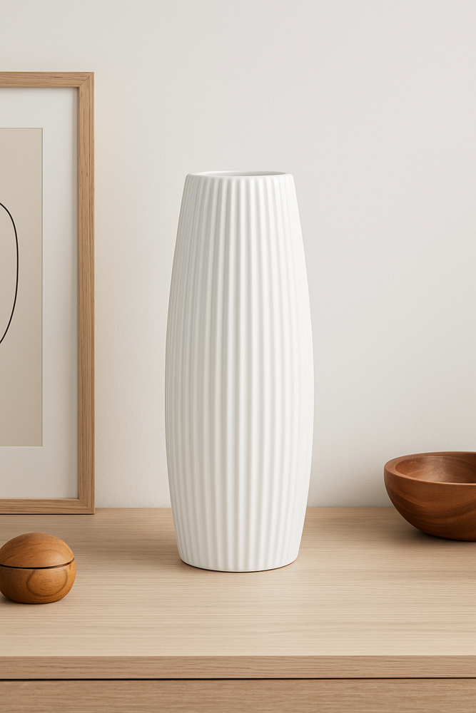Vase White 24500C DD16006