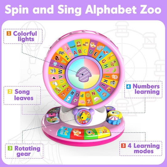 Spin & Sing Alphabet Zoo 2510-7-75